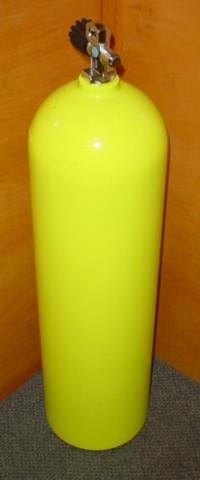 aluminum scuba tank