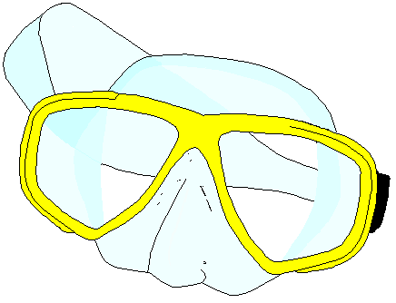 scuba mask